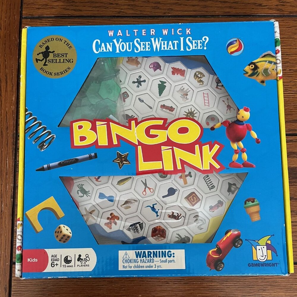 Bingo Link Board Game - Walter Wick - Can you see what I see? - Complete